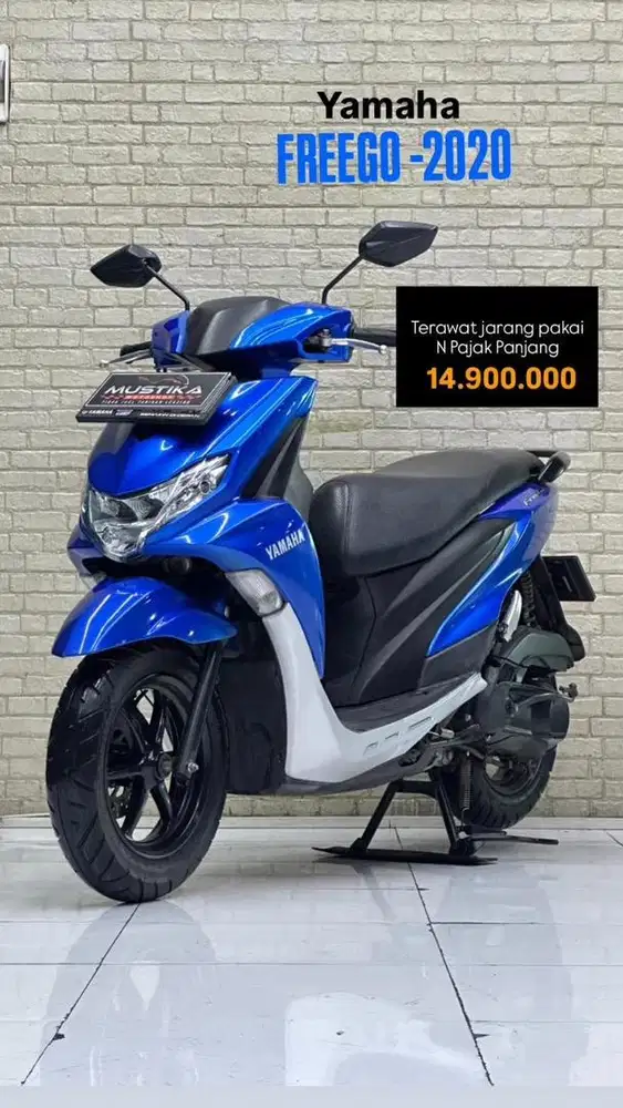 Matic Terlaris!!! Yamaha Freego 125 Plat N Pajak Baru Zaki Mustika