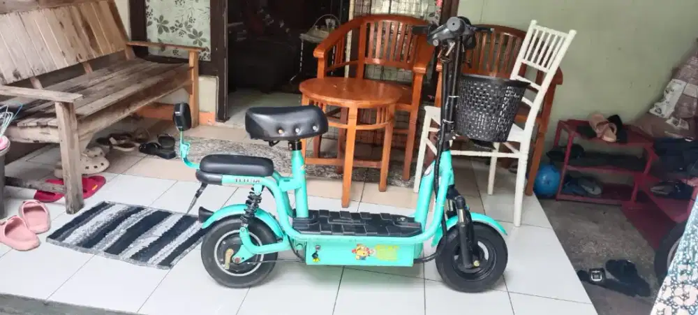 Dijual sepeda listrik merek Exotic