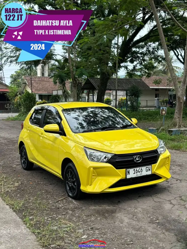 DAIHATSU AYLA X 2024 ISTIMEWA