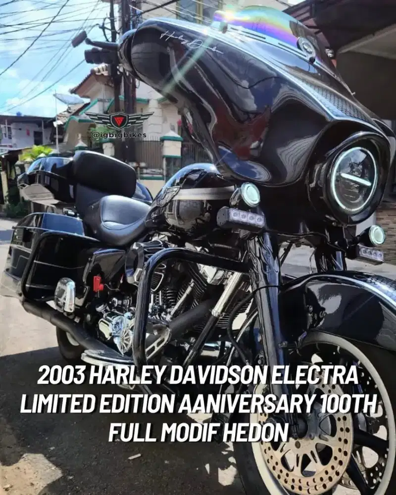 Harley Electra Limited Anniversary 100 th