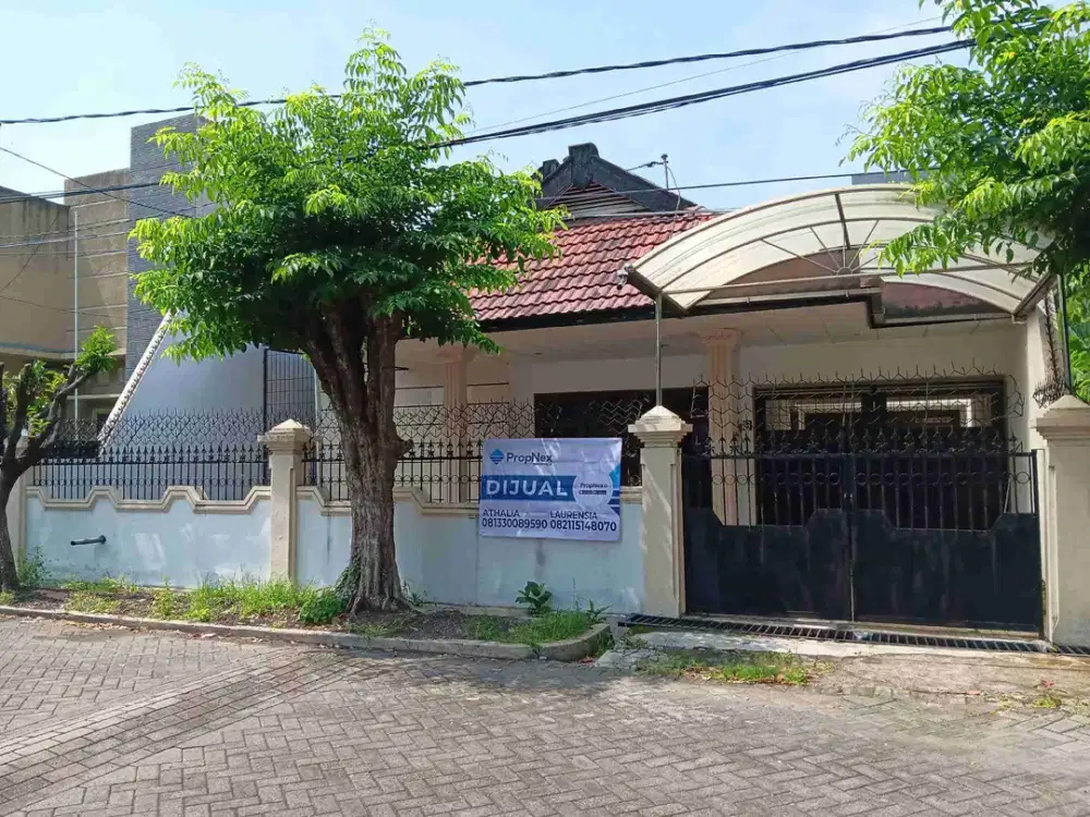 RUMAH MANYAR KARTIKA SURABAYA TIMUR SUDAH DIRENOV SIAP HUNI