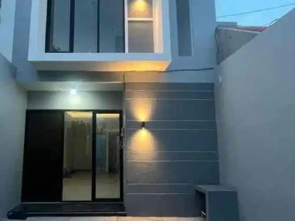 Dijual rumah scandinavian  rungkut asri