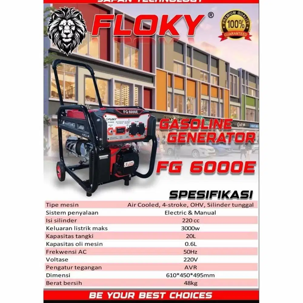 Genset floky 3000 watt