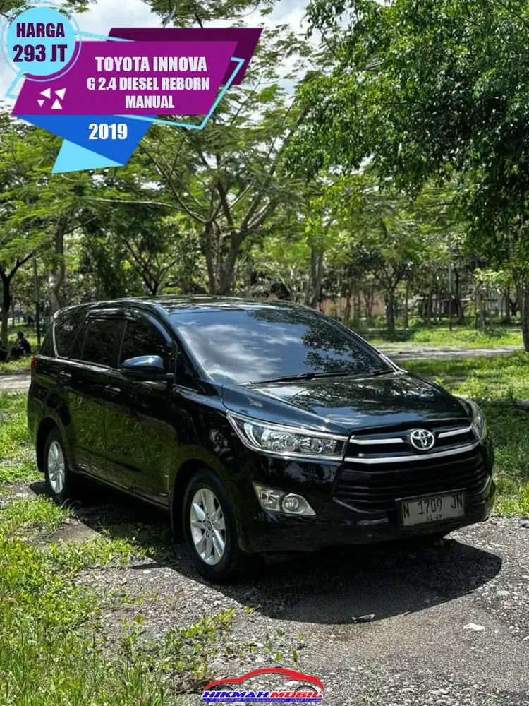 TOYOTA INNOVA G 2.4 DIESEL REBORN 2019 MANUAL