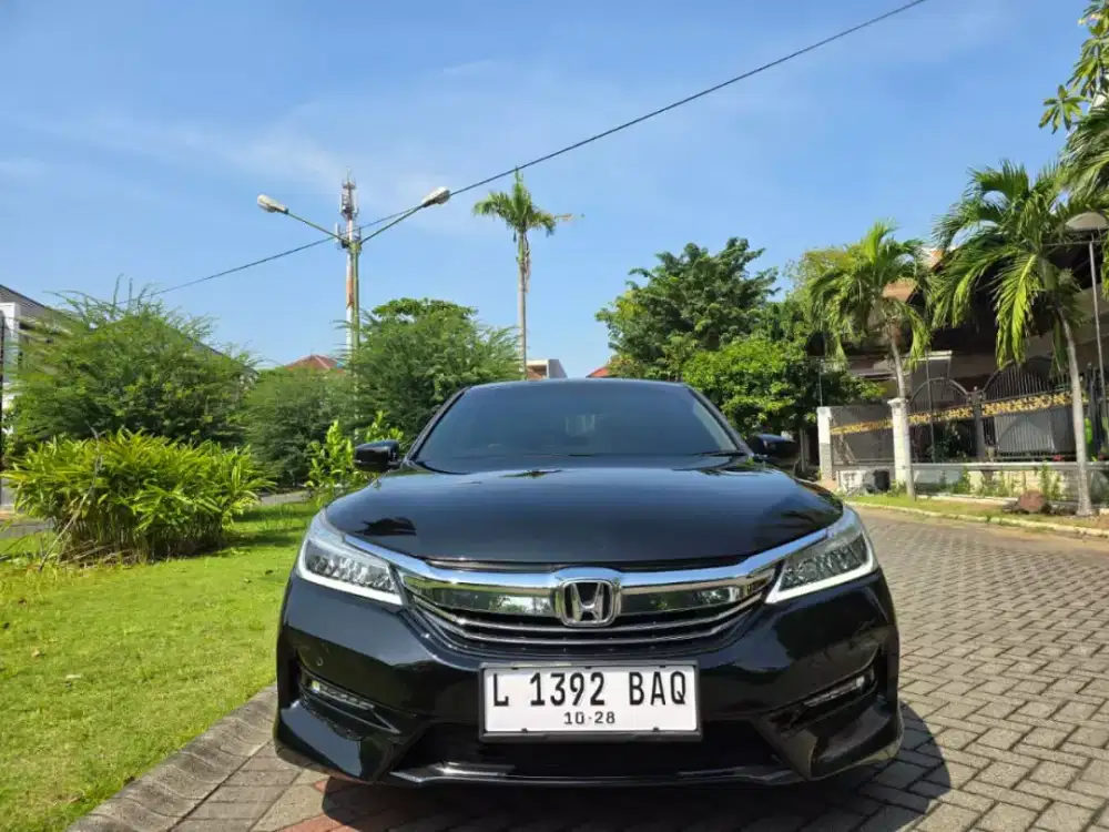 Jual Cepat Honda Accord Vti-L Hitam 2018. Istimewa