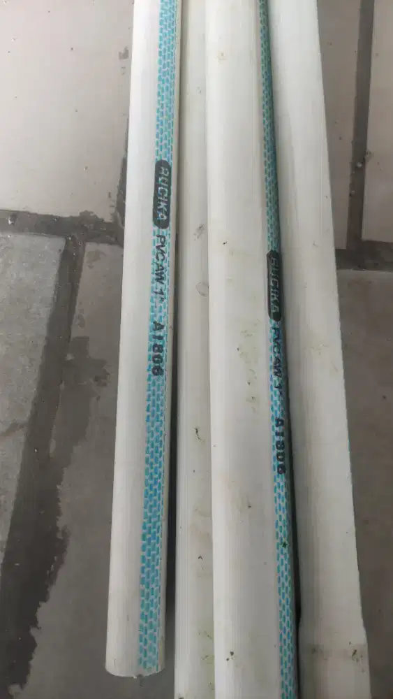 PARALON RUCIKA AW 1 INCH PANJANG 4 METER 5 BATANG KONDISI BARU