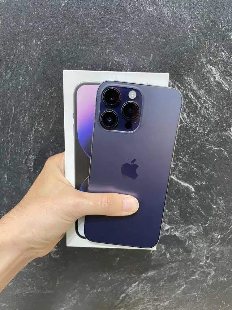 iPhone 14 Promax 128GB iBox Second Fullset Original