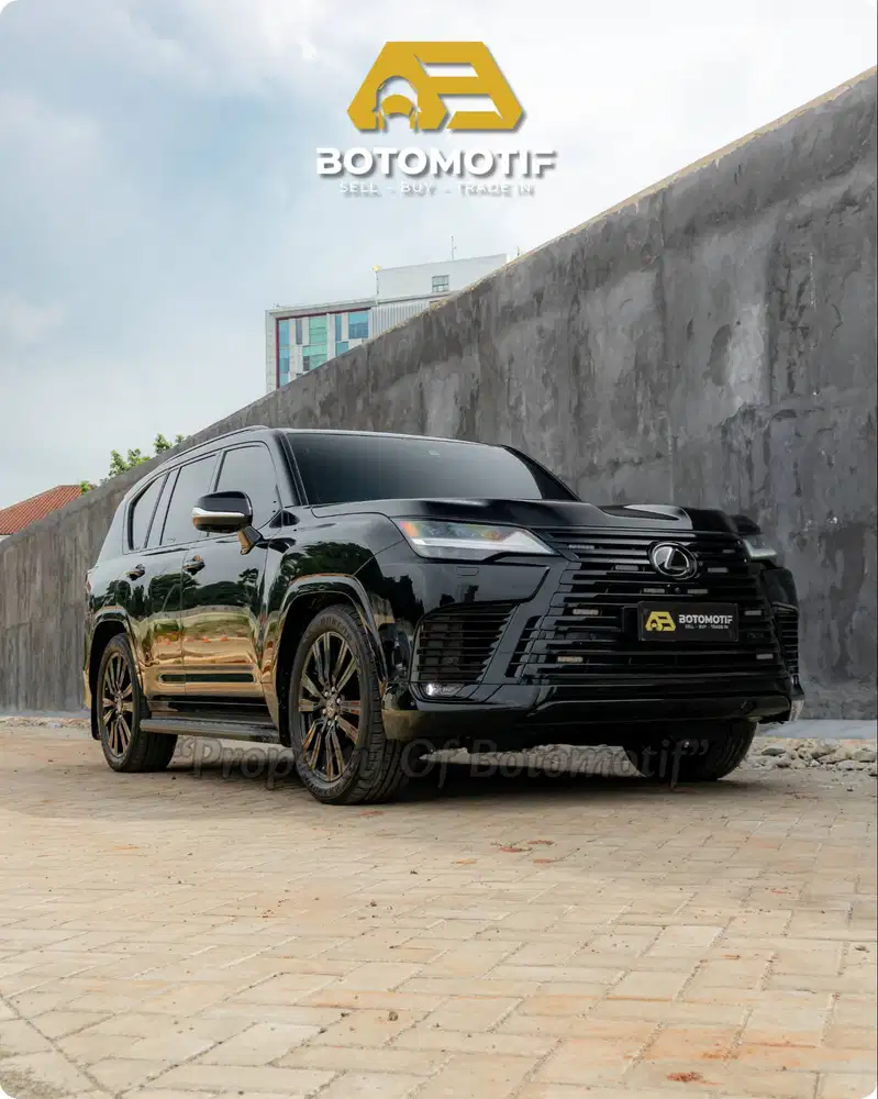 Lexus LX600 7-Seater 2022 Black On Red