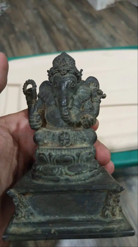 DIJUAL PATUNG GHANESA BAHAN PERUNGGU