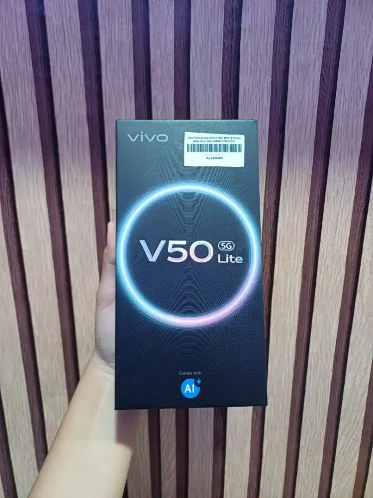 Vivo V50 Lite 5G 12/512 NFC BNIB | Fullset Buka Dus