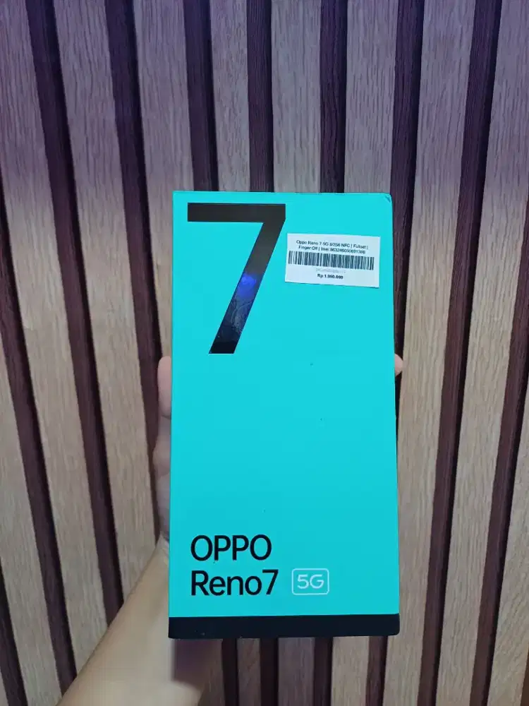 Oppo Reno 7 5G 8/256 NFC | Fullset | Finger Off