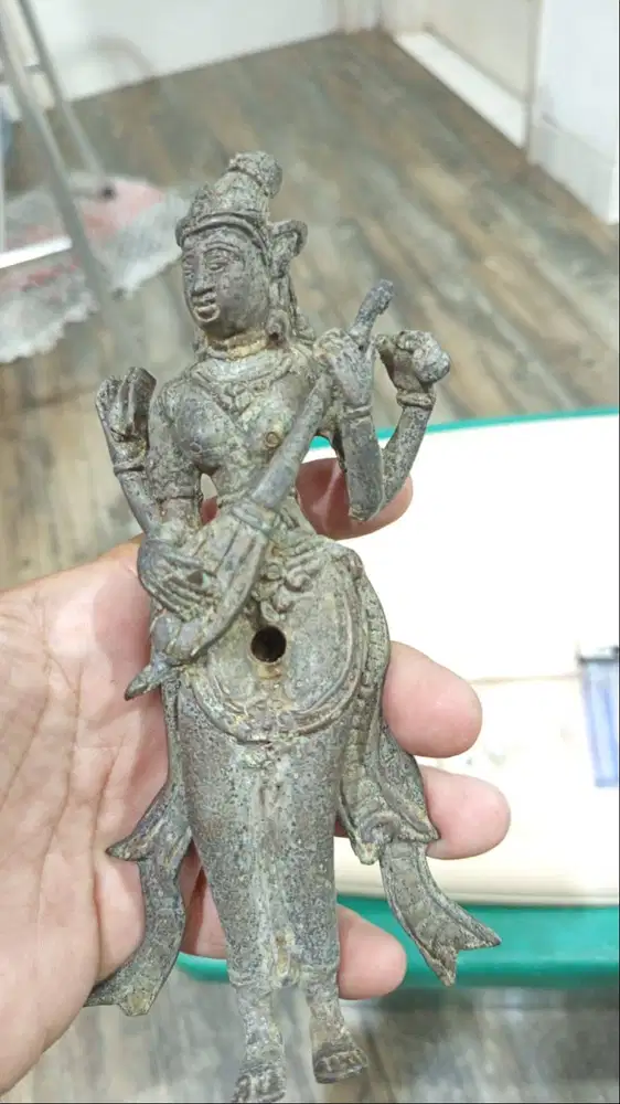 DIJUAL PATUNG DEWA BAHAN KUNINGAN