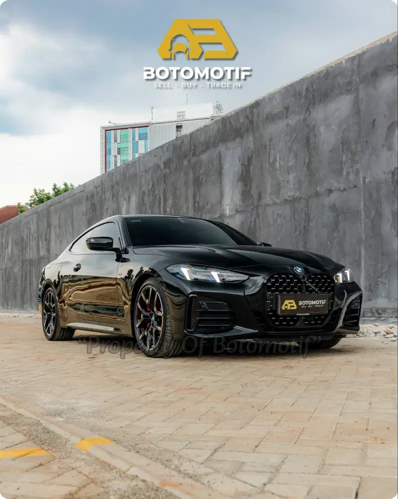 BMW 430i M Sport Pro Coupe G22 LCI Black On Red 2024/2025