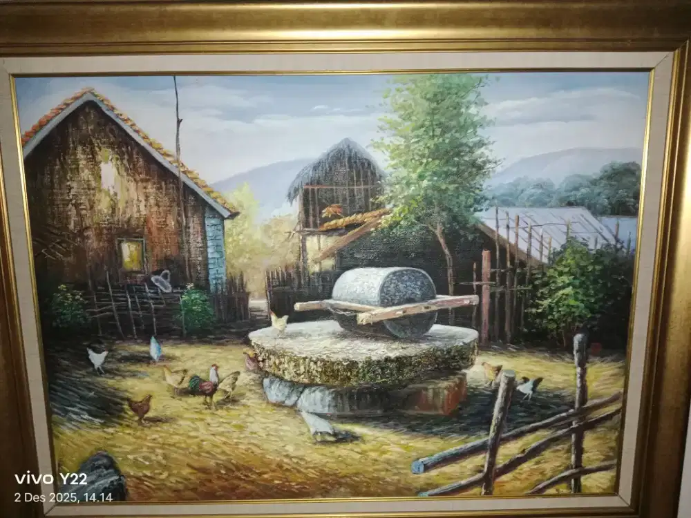 Dijual lukisan 3d antik