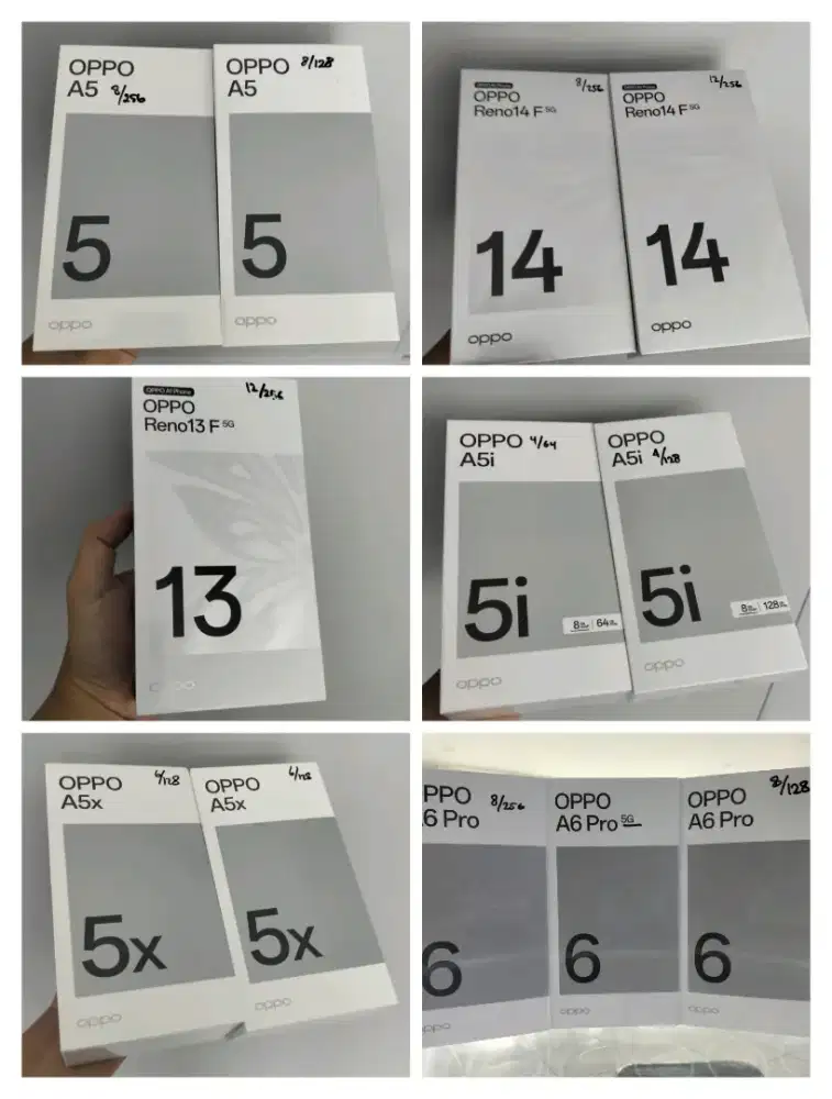 PROMO AKHIR TAHUN HP OPPO NEW SEGEL GARANSI RESMI SIAP ANTAR