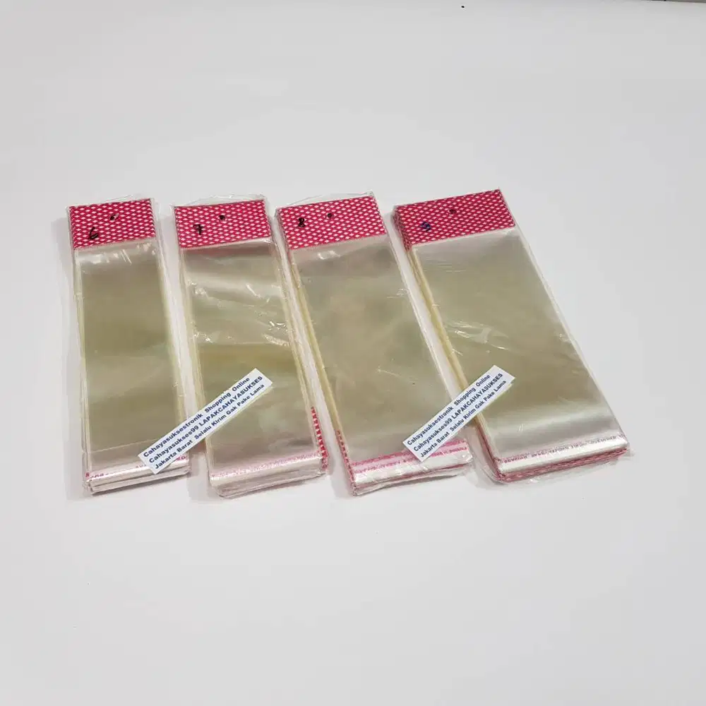 Plastik Seal Display Pajangan Plastic Packaging Kemasan Aksesoris