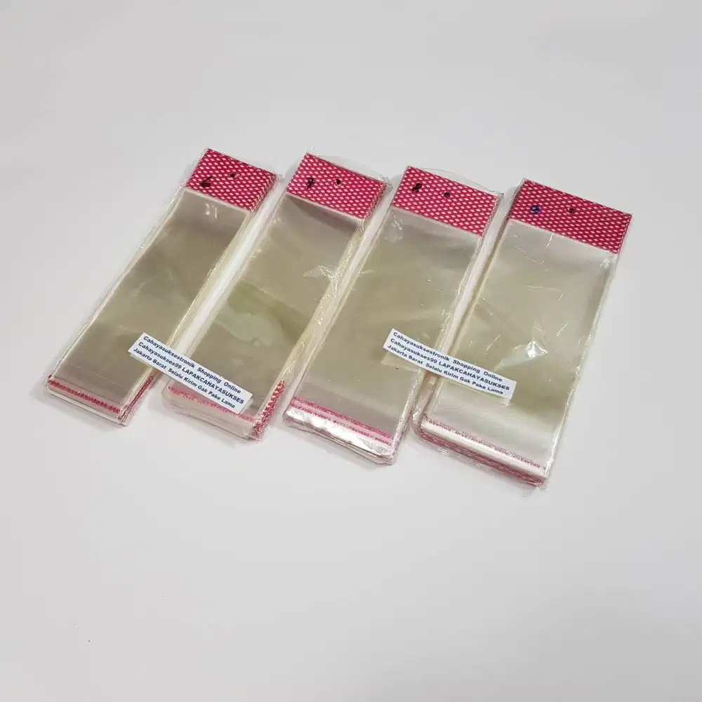 Plastik Seal Display Pajangan Plastic Packaging Kemasan Aksesoris