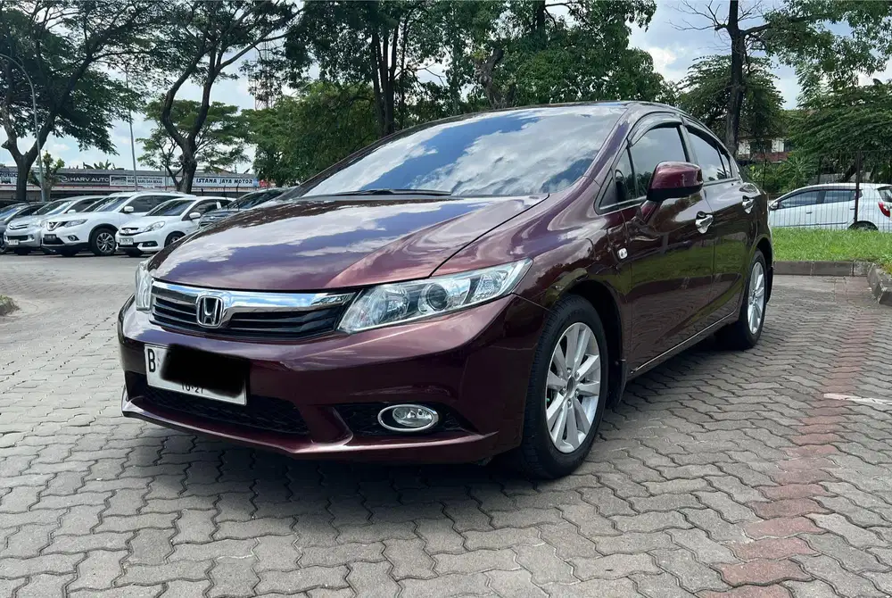 Honda Civic 2013 AT 1.8 Fb2 Merah KM 55rb Antik