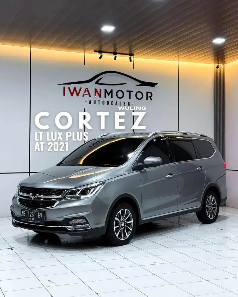 LOW KM Tangan Pertama! Wuling Cortez 1.5 LT Lux Plus AT Tahun 2021 !