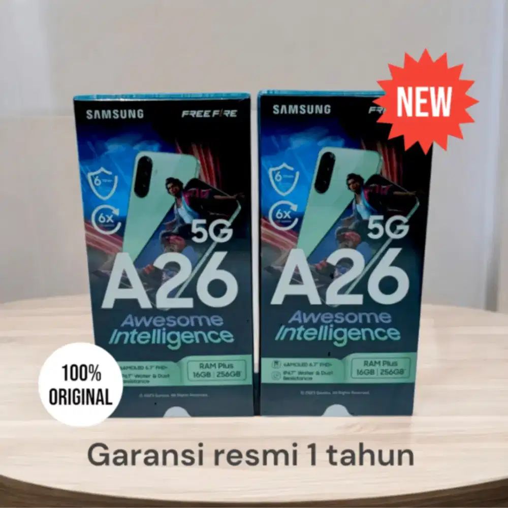 SALE SAMSUNG A26 5G 8/256 BARU RESMI SAMSUNG