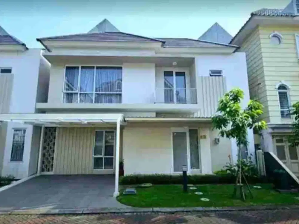 DIJUAL RUMAH CANTIK FULLY FURNISHED DI ALMA MONTANA GADING SERPONG