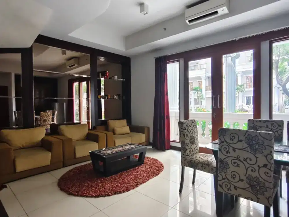 DIJUAL WATERPLACE RESIDENCE MANSION 2 LANTAI 3BR FULL FURNISHED SIAP HUNI
