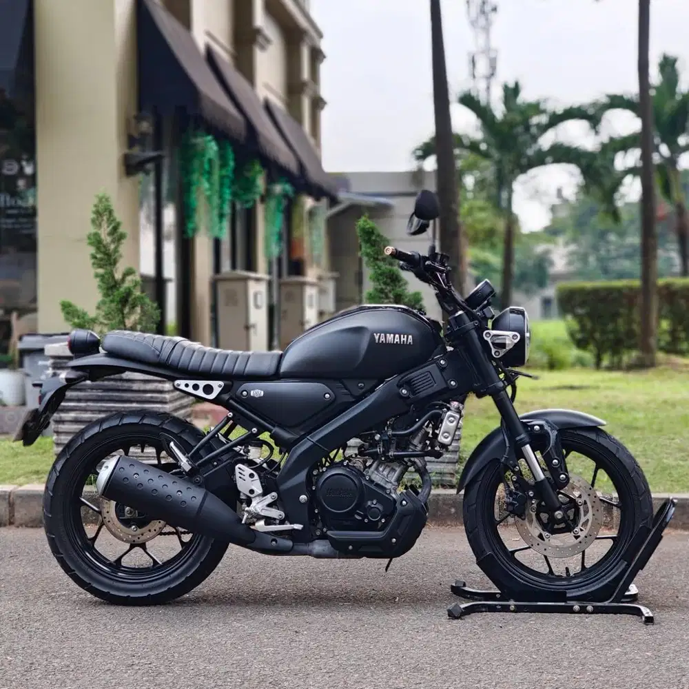 YAMAHA XSR 155 2021 HITAM KM 6K PAJAK PANJANG FULL MULUS