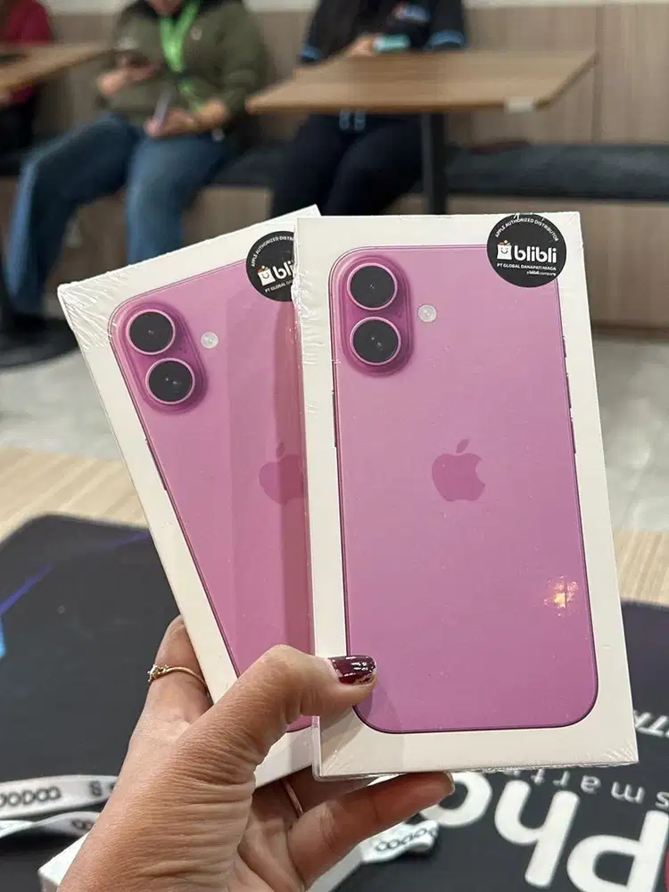 iphone 16 128 pink new resmi indo