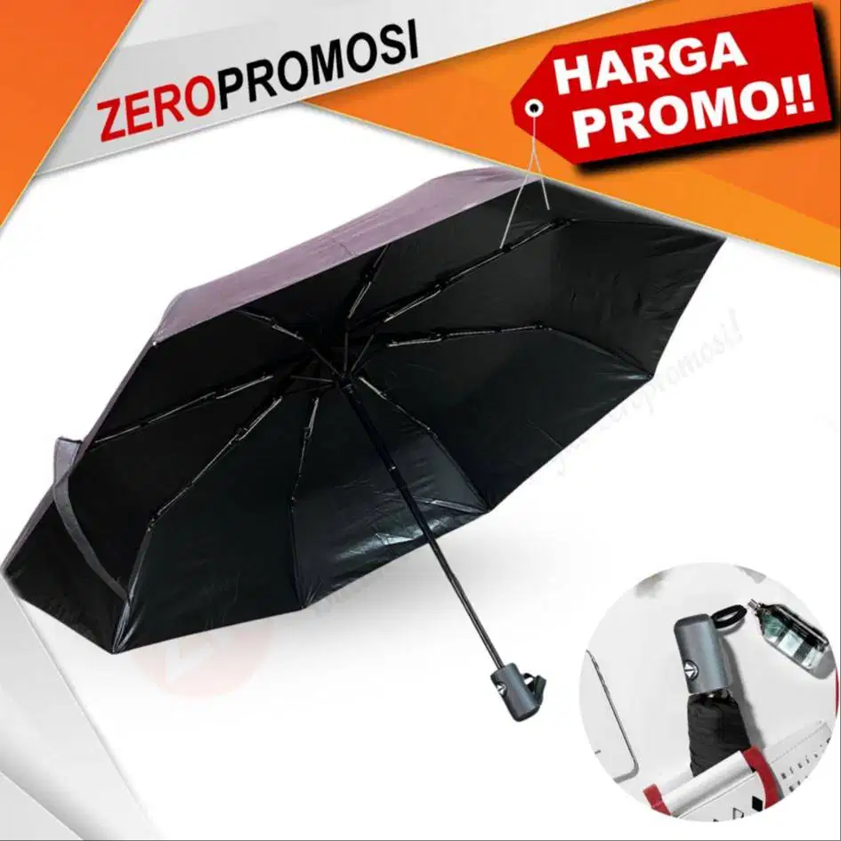 Souvenir Payung Lipat 3 Otomatis Anti UV UML303