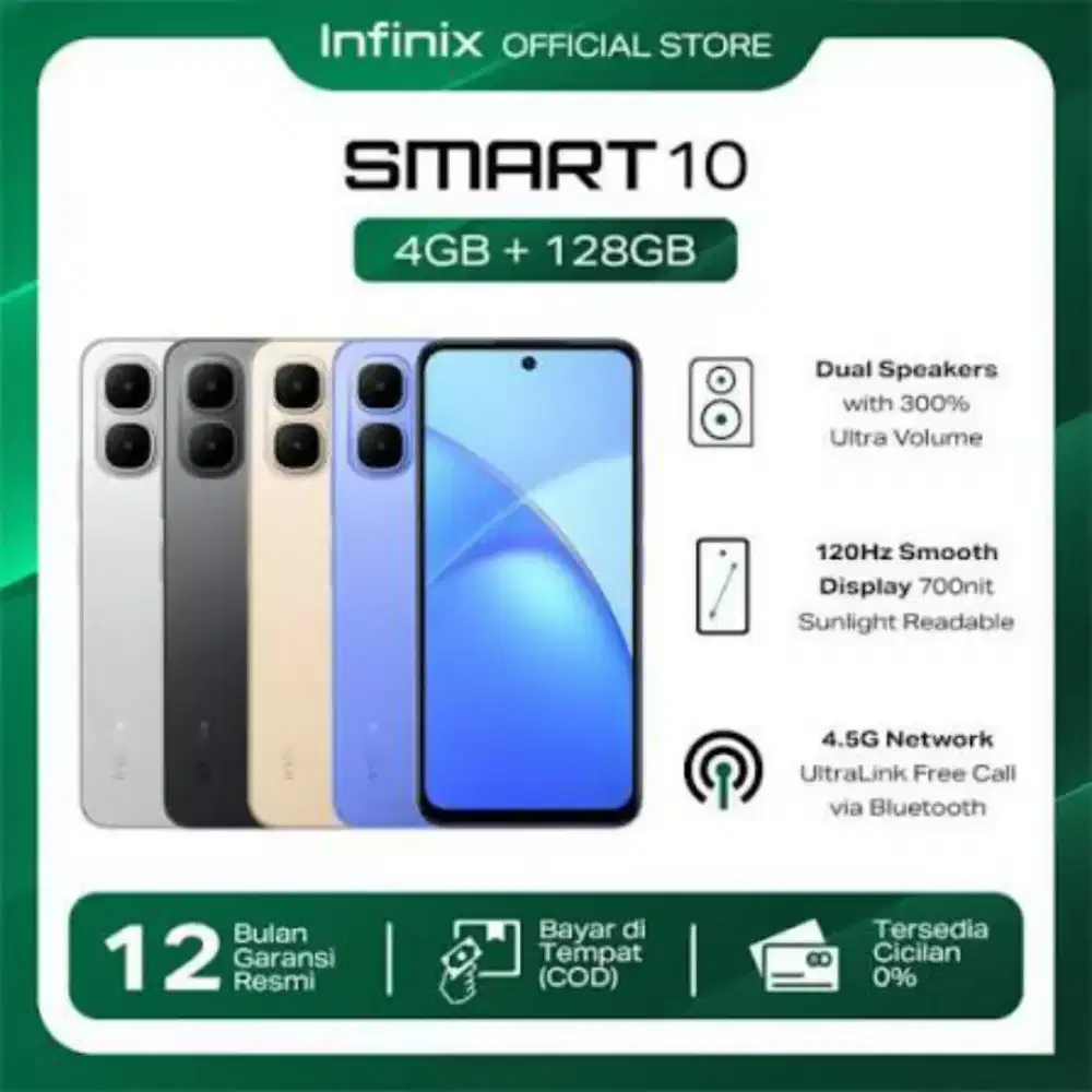 INFINIX SMART 10 CASH/CREDIT BISA
