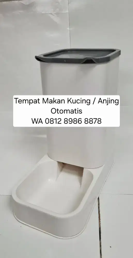 Tempat Makan Kucing Anjing Otomatis