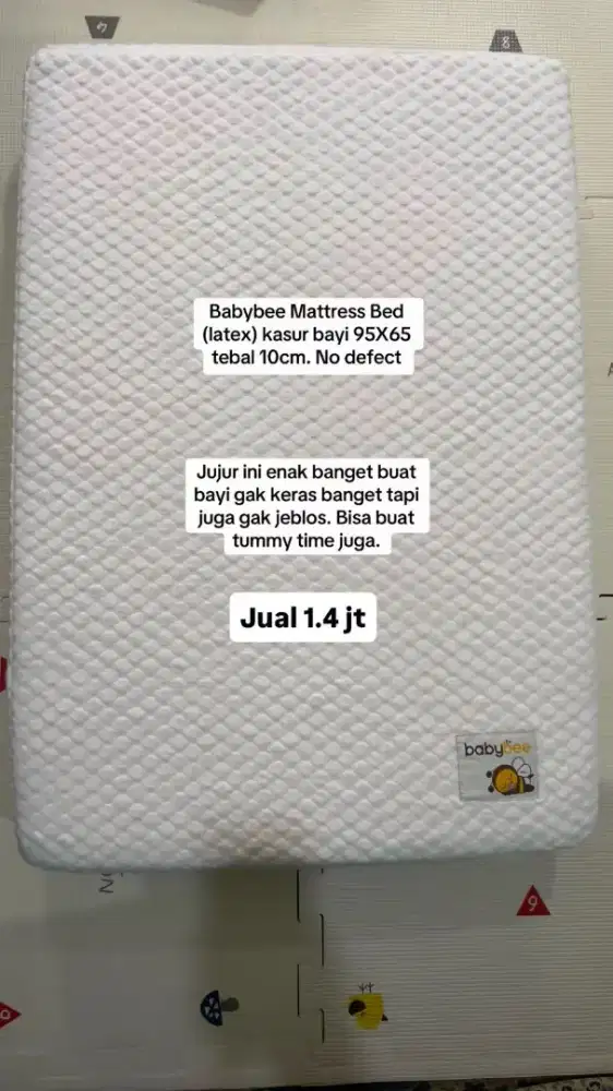 Preloved BabyBee Mattress Bed Latex - Kasur Bayi