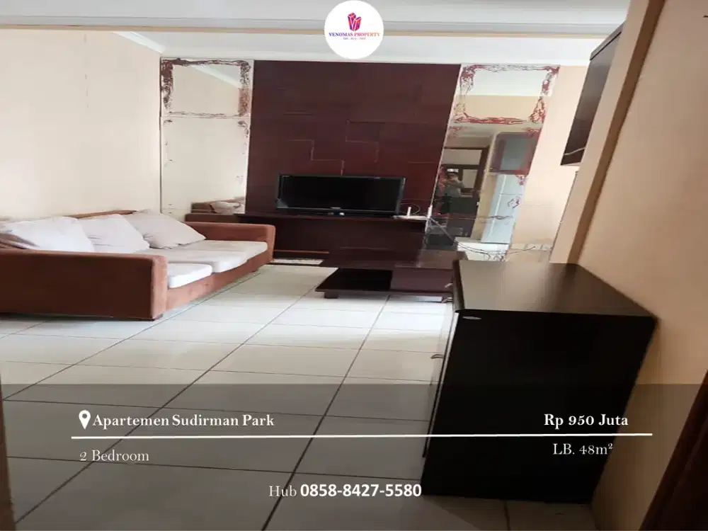 Dijual Apartement Sudirman Park 2BR Full Furnished Tower B