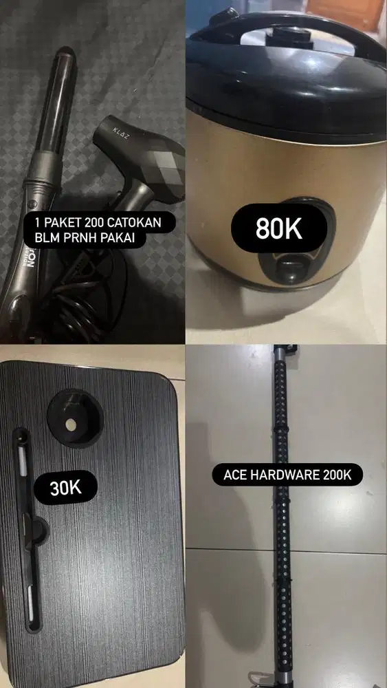 Preloved barang kosan