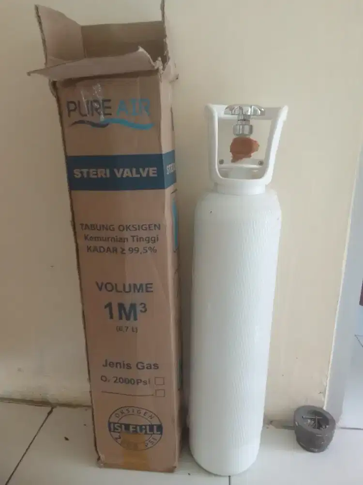 TABUNG OKSIGEN + REGULATOR + SELANG 3 mtr