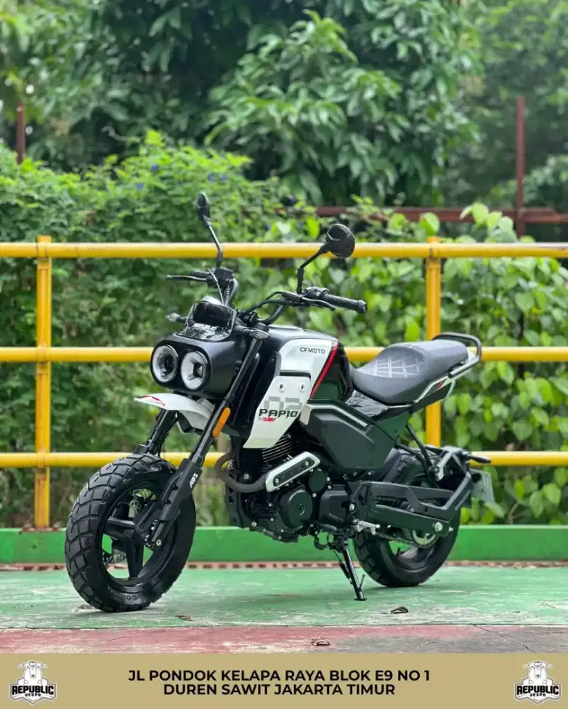 JUAL CEPAT CFMOTO PAPIO XO-2 125 MT TAHUN 2025 PERFECT CONDITION