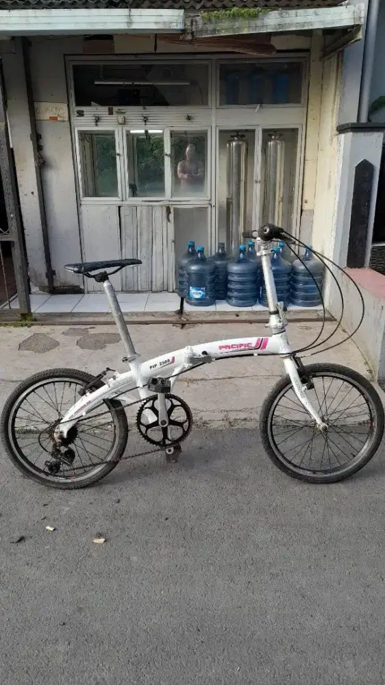 Dijual sepeda lipat pacific pip 2988 siap pakai no minus.