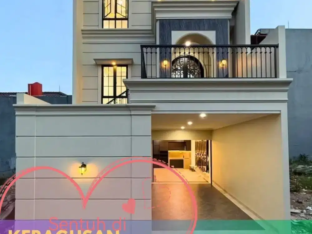 Rumah Cluster Modern Classic Di Kebagusan Jaksel