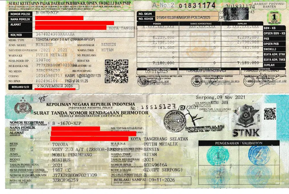 SUNROOF PAJAK=NOV-26 Genap KM 51Rb Bunga=4,5% Toyota Voxy 2021 PASKAH