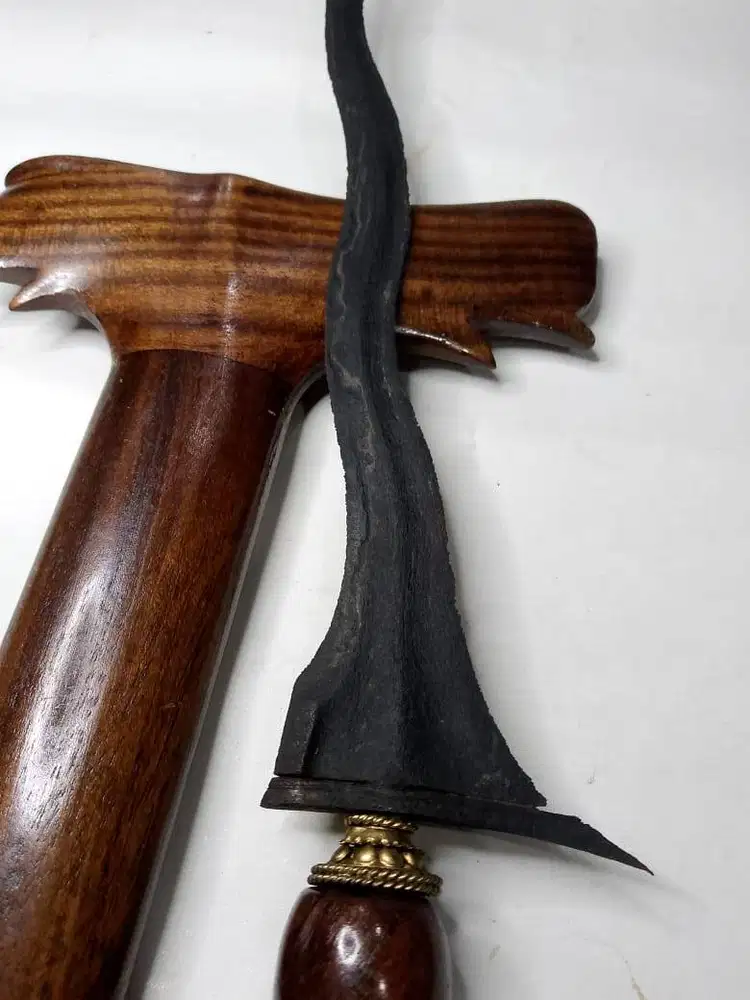 Keris sepuh Pulanggeni pamor keleng era Majapahit