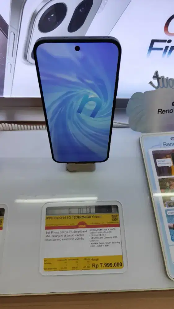 Oppo Reno 14 5G 12/256Gb, bisa dicicil pakai Shopee Pay Later