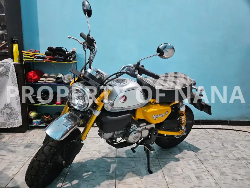 HONDA MONKEY 2023 YELLOW