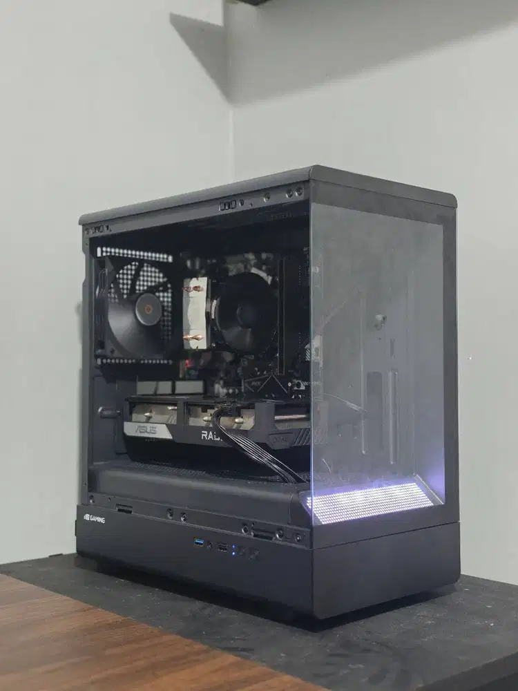 PC Gaming Ryzen 5 + Asus RX 6600 XT 8GB