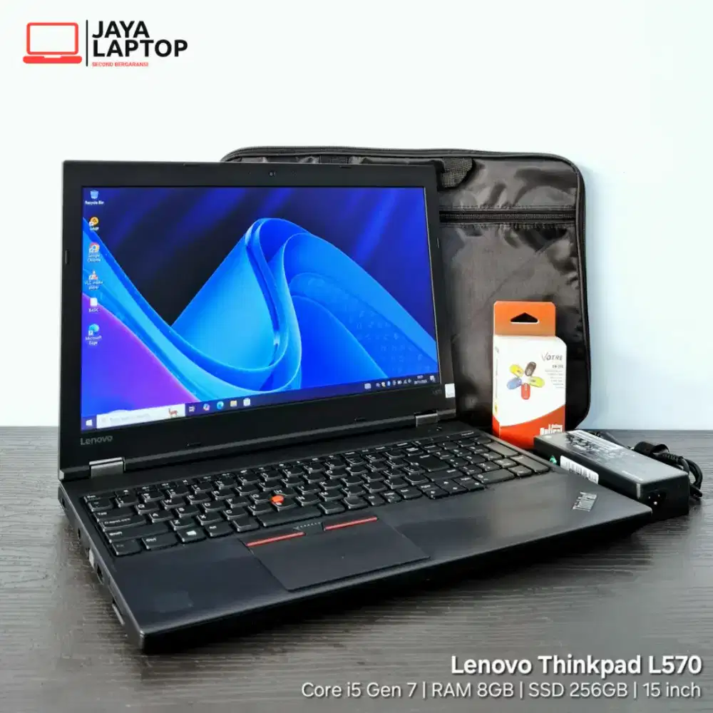 Lenovo Thinkpad L570 Core i5 RAM 8GB SSD 256GB Laptop Second Bekas