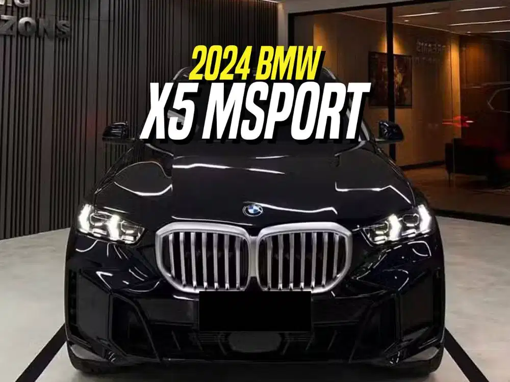 BMW X5 xDrive40i M Sport G05 2024 NIK 2023 LCI Black Brown Hitam X 5