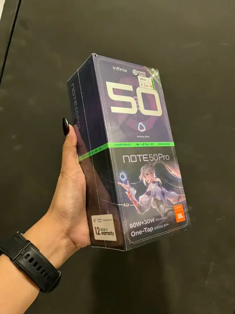 Infinix Note 50 Pro 8GB+8GB/256GB Promo Murah New Segel