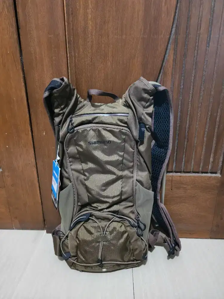 Dijual!!! Tas merk Shimano warna cokelat