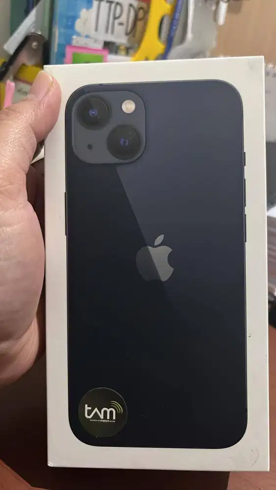 DIJUAL IPHONE 13 HITAM 128 NEGO