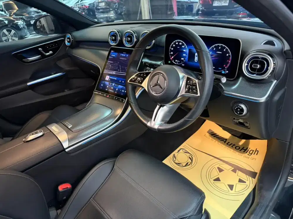 DP10% [Km12.000] C200 Avantgarde 2023 Black Reg 2024 #AUTOHIGH