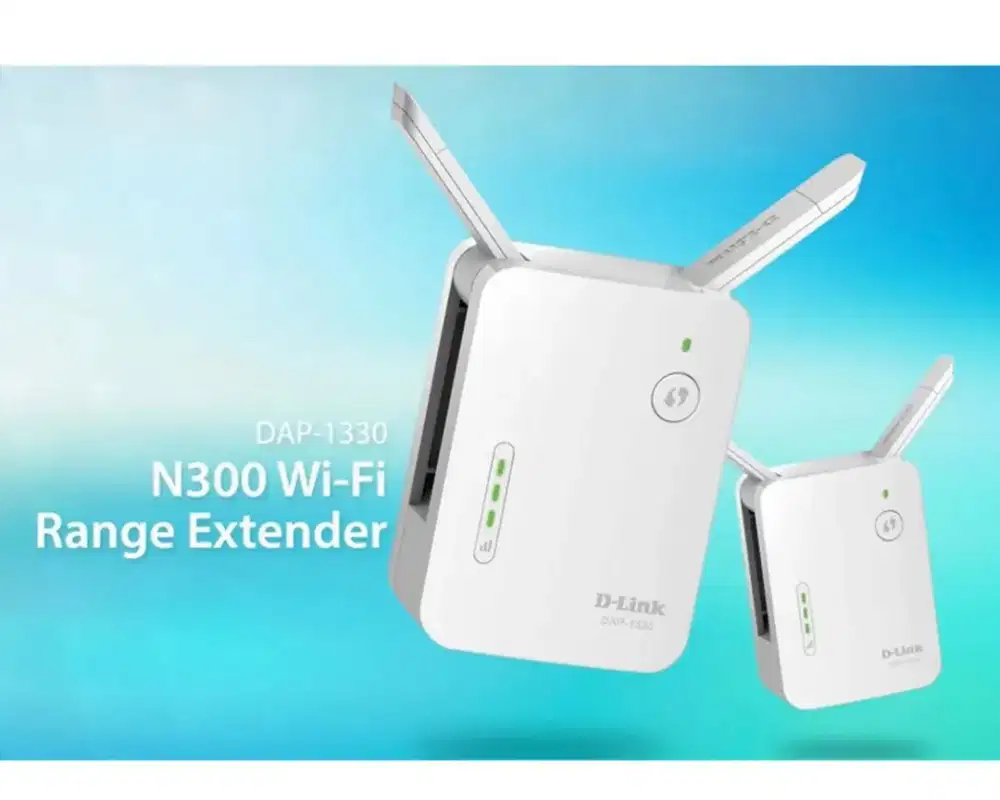 D LINK N300 WIFI RANGE EXTENDER DAP 1330